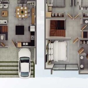 VENTA DE CASA EN TLAJOMULCO DE ZUÑIGA, JALISCO. RUBA-VICENZA